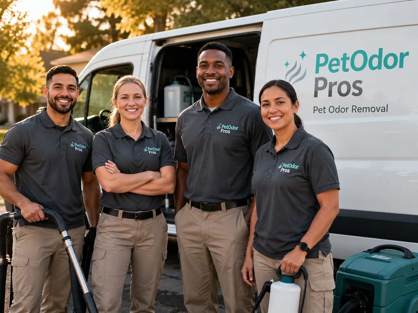 Pet Odor Removal team serving Harrisonburg, LA